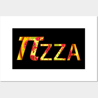 Symbol Pi like Pizza Posters and Art